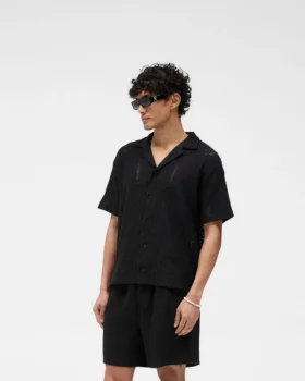 All Over Crochet Shirt