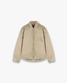 Cotton Zip Through Shirt