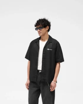 Embroidered Bowling Shirt