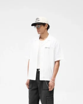 Embroidered Bowling Shirt