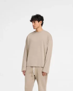 initial long sleeve open cuff t shirt 2 280x350 - Initial Long Sleeve Open Cuff T-Shirt
