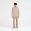 Initial Long Sleeve Open Cuff T-Shirt