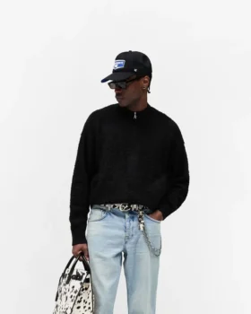 Knitted Bomber Jacket