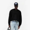 Knitted Bomber Jacket